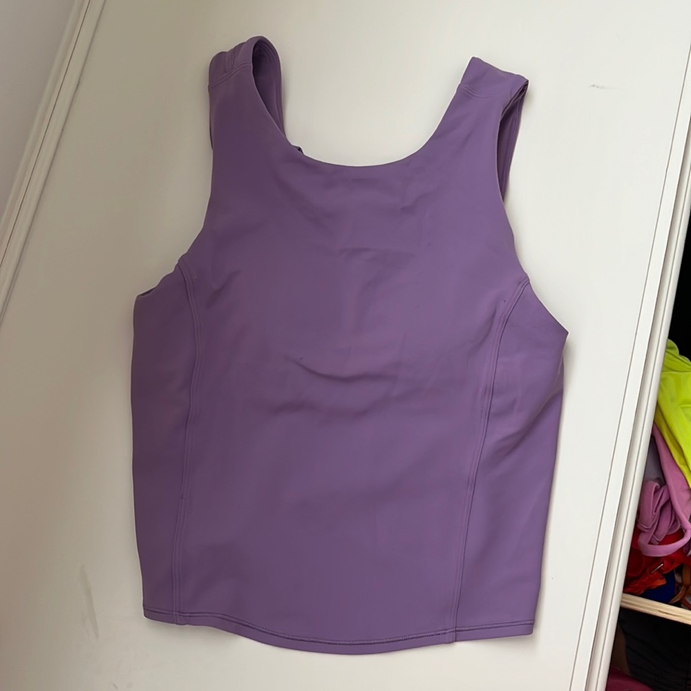 Lululemon nulu twist-back yoga tank top